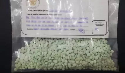 Localiza pastillas de fentanilo en Huatabampo, Sonora