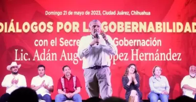 El secretario de Gobernacin encabez los "Dilogos por la Gobernabilidad" en Ch