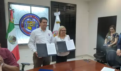 Staus y Unison firman convenio de revisin contractual