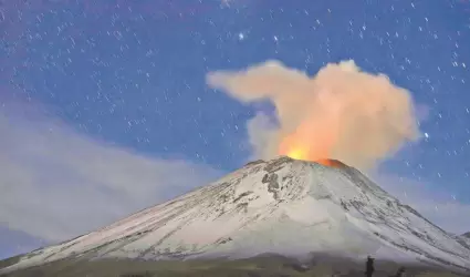 Volcn Popocatpetl.