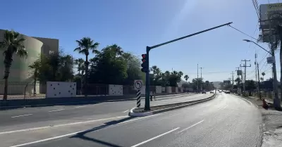 Vuelta anticipada en bulevar Colosio para tomar calle Reforma