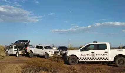 Autos asegurados en Sonoyta