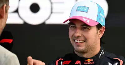 "Checo" Prez llega motivado al GP de Mnaco