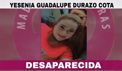 Yesenia Guadalupe Durazo desapareci en Arivechi, Sonora