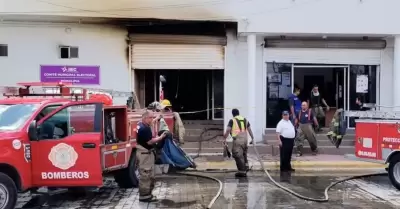 La causa pudo haberse originado en algn aire acondicionado.