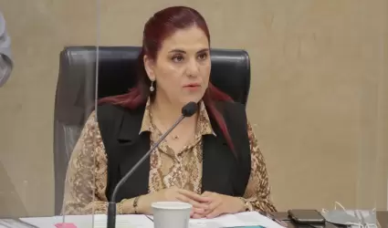 Beatriz Cota Ponce, diputada presidenta de la Comisin de Educacin y Cultura