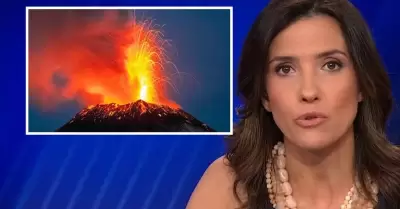 Presentadora no pudo pronunciar Popocatpetl.