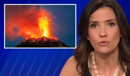 Presentadora no pudo pronunciar Popocatpetl.