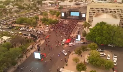 Cierre de avenida Rosales