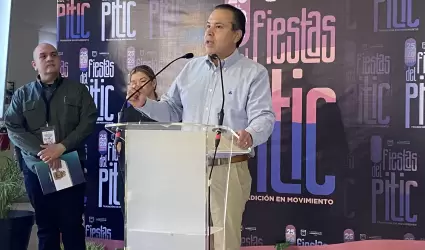 Antonio Astiazarn ofrece informe sobre Fiestas del Pitic 2023