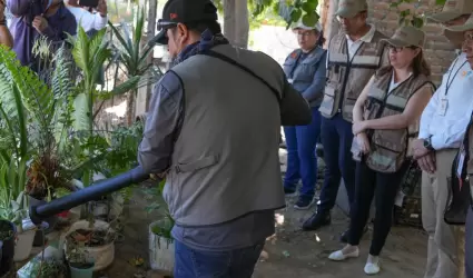 Estrategia integral "Combatimos el dengue a Ras de suelo"