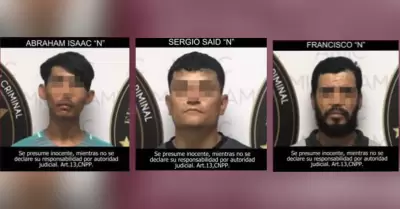 Detenidos en cumplimiento de orden de cateo