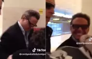 VIDEO: Luis Miguel sorprende a fans y da autgrafos en aeropuerto