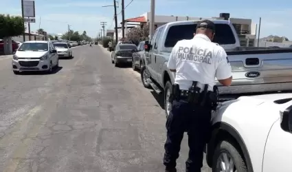 Operativo carrusel de la Polica Preventiva y Trnsito Municipal