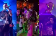 Santa Fe Klan sorprende a quinceaera y le canta "Las maanitas"