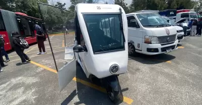 Mototaxi elctrico de la CDMX