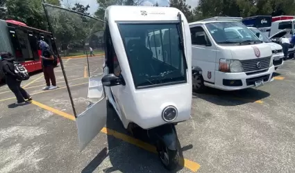 Mototaxi elctrico de la CDMX