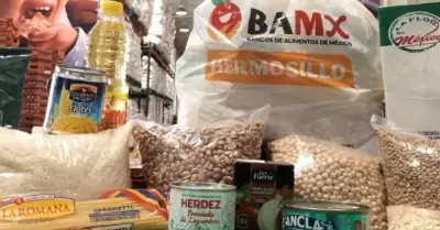 Banco de Alimentos de Hermosillo ayuda a 65 mil personas