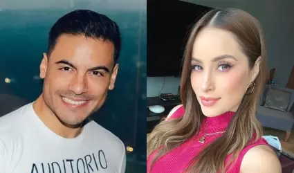 Cynthia Rodrguez y Carlos Rivera esperan a su primer hijo.