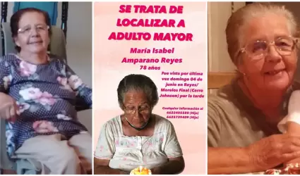 Desde el pasado domingo 4 de junio no se sabe nada de Mara Isabel Amparano Reye