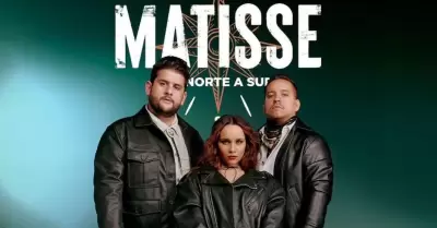 Matisse se presentar� en Hermosillo el 14 de octubre.