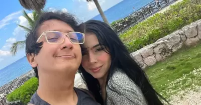 "La nia fresa" y Ron Roneos compartieron en redes sociales que haban terminado