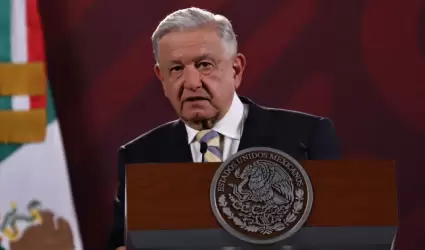 Andrs Manuel Lpez Obrador, presidente de Mxico.