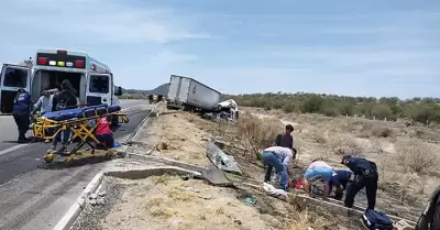 Accidente en el Libramiento Hermosillo