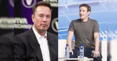 Mark Zuckerberg y Elon Musk pelearan sobre cuadriltero