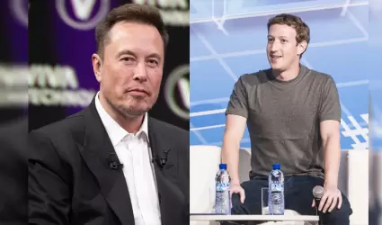 Mark Zuckerberg y Elon Musk pelearan sobre cuadriltero