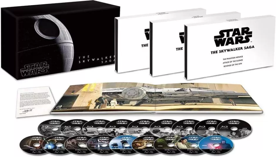 star wars saga completa