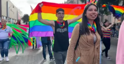 Marcha del orgullo LGBTTTIQ+