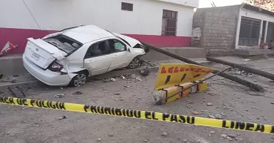 Accidente en bulevar Solidaridad y avenida Opodepe