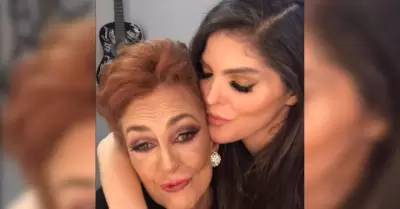 Ana Brbara y Talina Fernndez tenan una gran amistad.