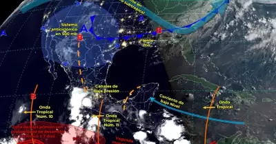 Pronstico Meteorolgico para el 10 de julio