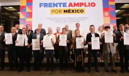 Aspirantes a la candidatura presidencial por el FAM