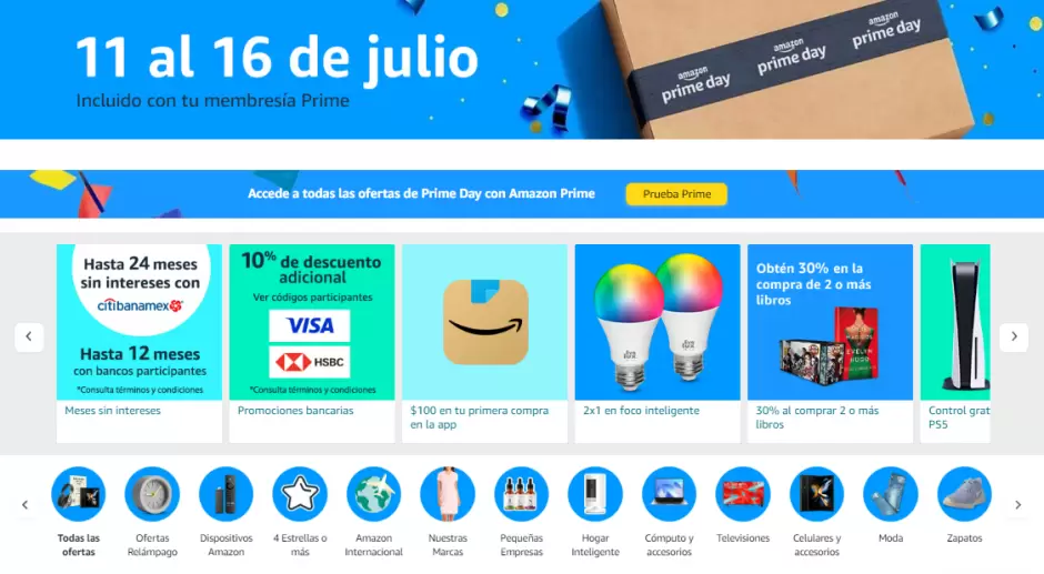 descuentos de amazon prime