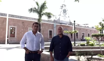 Salvador Zamora, alcalde de Tlajomulco y Enrique Alfaro, gobernador de Jalisco