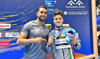 Osmar Olvera gana medalla de plata en Campeonato Mundial de Fukuoka