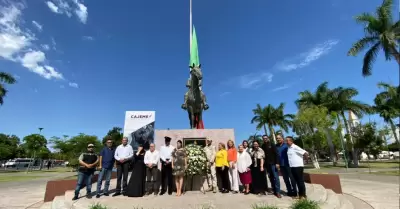 Conmemoran aniversario luctuoso de lvaro Obregn