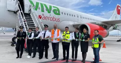 Inaugura Viva Aerobus nueva ruta Hermosillo - AIFA