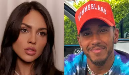 Eiza Gonzlez y Lewis Hamilton pasearon en yate juntos.