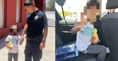 Rescatan a nio abandonado en una vivienda