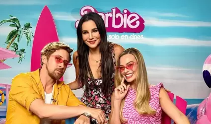 Martha Higareda entrevist a Ryan Gosling y a Margot Robbie.