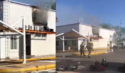 Incendio en restaurante El Faralln