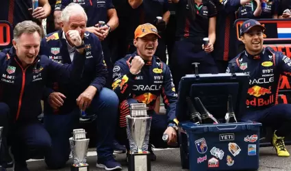 Otra vez rompen el trofeo de Verstappen