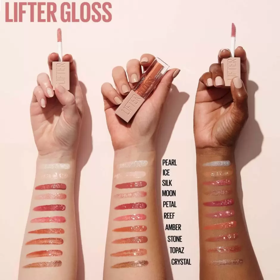 Lifter Gloss con cido Hialurnico de Maybelline