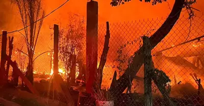 Incendio en vivienda de La Metalera