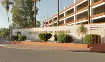 Entrada a la Unison por calle Reforma