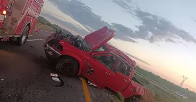 Volcamiento en carretera Nogales-Hermosillo